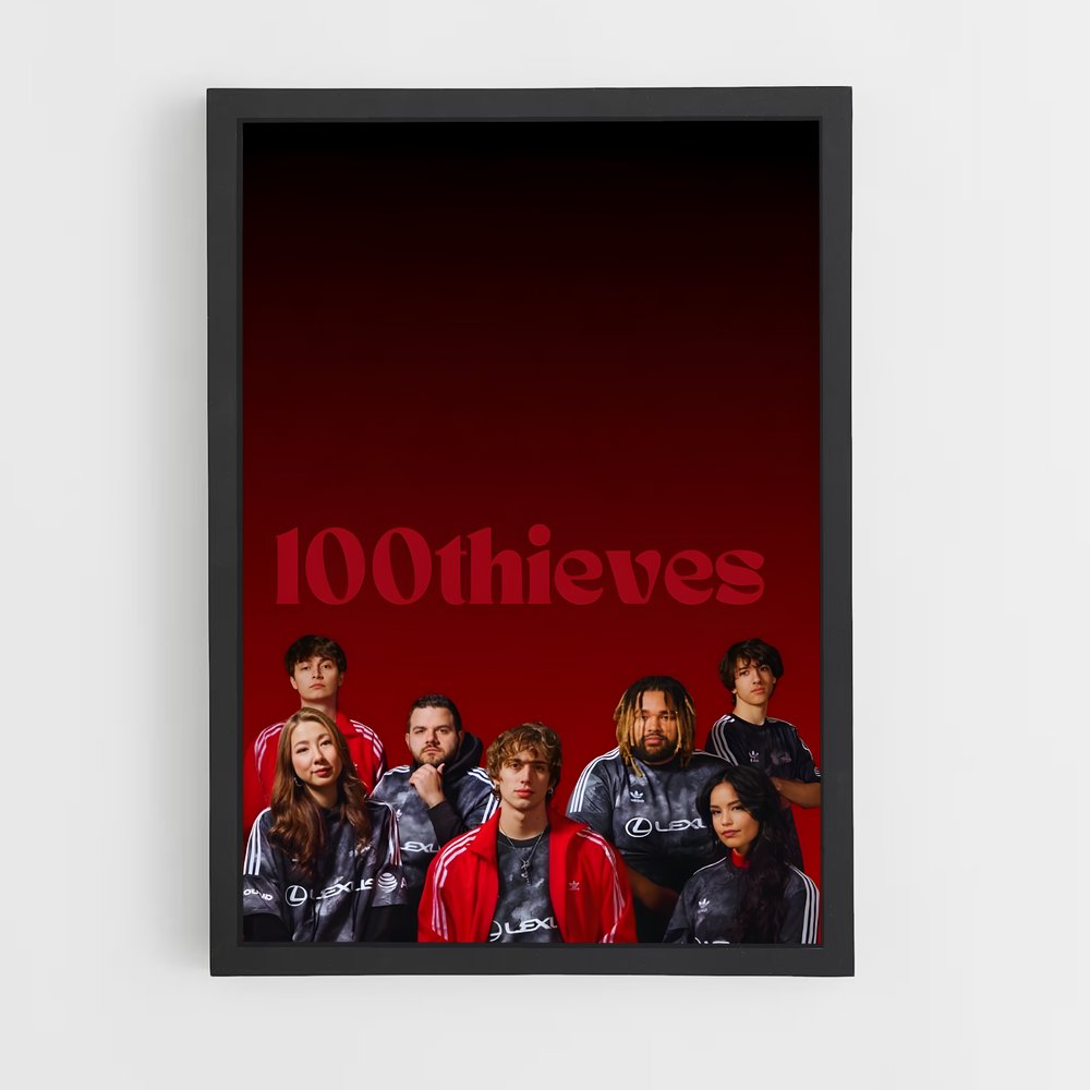 Poster Thieves United – affiche Esports (vue 2)